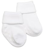Jefferies Socks Non-Skid Triple Roll Sock, White