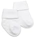 Jefferies Socks Non-Skid Triple Roll Sock, White, 12-24 Months
