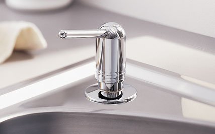 American Standard Deck Mount Liquid Soap Dispenser, Bone #4503.115.021