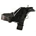 Dean & Tyler All Weather Dog Harness - Extra Small Size for Small Breeds Like Spaniel, Basset, Pug, French Bulldog Etc... Fits Girth 20 - 23 - Black with Reflective Trim for Everyday Use - Great Product!!! - Made in Europe !!!
