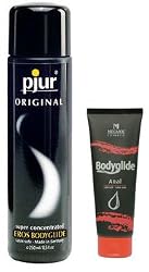 Pjur Bodyglide 250 ml and Eros Anal Bodyglide Personal Lubricant 2 Pack