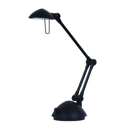 Catalina Lighting 17556-002 Halogen Desk Lamp in Black