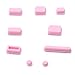 HDE 9-piece MacBook Pro/Air Anti-Dust Silicone Rubber Port Plugs (Hot Pink)