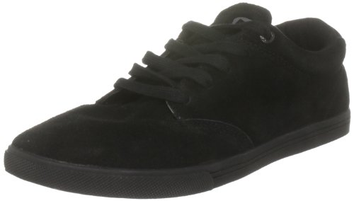 Globe Unisex-Adult Lighthouse-Slim Suede Black/Black Suede Fashion Trainer GBLIGHTHS 10 UK