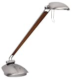 Ealea Light Wood Halogen Desk Lamp