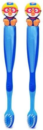 Pororo Children Tooth Brush 2pcs-Pororo- Korean Beauty [Imported]