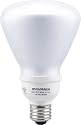SYLVANIA 16W Compact Fluorescent Lamp with R30 Cover Integral 120V Ballast, Medium Screwbase, Warm White, 1-Pack # CF16EL/BR30/1BL/6 120V