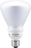 IMAGE OF Sylvania 29565 16W Compact Fluorescent Lamp with R30 Cover Integral 120V Ballast, Medium Screwbase, Warm White, 1 Pack # CF16EL/BR30/1BL/6 120V