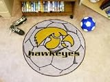 29 Round Iowa Hawkeyes Soccer Mat