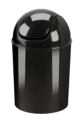 Umbra Mini Recycled Polypropylene Waste Can, Black