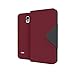 Cellto Samsung Galaxy Note 4 Premium Wallet Case [Dual Magnetic Flap] Diary Cover/w ID Pocket (Wine) + Life Time Warranty