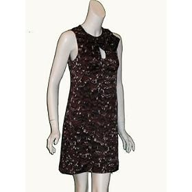NANETTE LEPORE Minute Keyhole Silk Dress