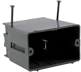 UNION RN-23 Thermoplastic Nail-On Boxes (Single-gang, 22.5 Cubic Inches)