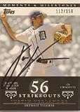 Justin Verlander, Detroit Tigers Autographed Card