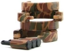 5 Spare Rings for "Atai" Extra Short Cage (Camo)