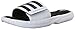 adidas Performance Men's Superstar 3G Slide Sandal,White/Black/Silver,6 M US