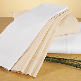 Wamsutta Bamboo Cotton Cal King Sheet Set Ivory