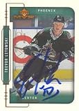 Trevor Letowski, Phoenix Coyotes Autographed Card