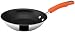 Rachael Ray Stainless Steel II Nonstick Open Skillet, 8-1/2-Inch, Orange