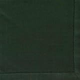 Hemstitch Napkin - Moss