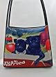 Black Pug Couple Dog Handbag Purse