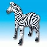 29" Inch Tall Small Inflatable Realistic Zebra
