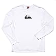 Quiksilver Solid Streak Surf Shirt - Long-Sleeve - Mens White, XXL