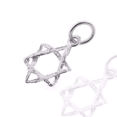 Get Gifts – 925 Sterling Silver Jewelry, Star of David with a Twist Charm, Adjustable Fit, Plus Free Special Gift Pouch