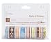 Basic Green Rolls Of Ribbon 8 Per Package, Lilly Kate