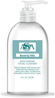 The Best Natural Organic Whipped Facial Cleanser Moisturizer on Amazon Full Size 8 oz Creamy Smooth Texture with Glycolic Acid, Pure Emu Oil,Pure Essential Oils, Pro Vitamin B5