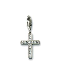 Thomas Sabo Cross Charm, Sterling Silver
