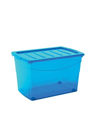 Kis Set Contenitore Organizzazione Spazi 4 pezzi Omnibox Xl Azzurro