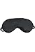 Tranquility Therapeutic Sleep Mask; 100% Silk Eye Mask, Hypoallergenic, Adjustable Silk Covered Strap, Facial Eye Beauty