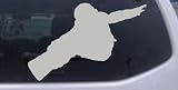 Cheap Deals on  Car Sport-Snowboarding Sports Car Window Wall Laptop Decal Sticker -- Silver 5in X 3.3in