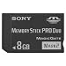 Sony 8 GB Memory Stick PRO Duo Flash Memory Card MSMT8G