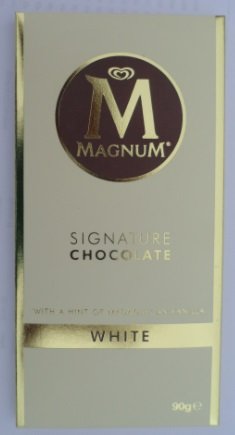 Magnum - Signature Chocolate White weiße Schokolade - 90g