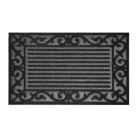  Iron Scroll Onyx 18 X 30 Indoor Entry Door Welcome Mat
