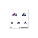 Colorado Avalanche Official Logo Fingernail Tattoos
