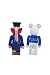 KUBRICK マッドハッター (ブルージャケットver.)  & BE@RBRICK ホワイトラビット セット_s-2