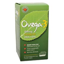 Amerifit Nutrition - Ovega-3 500 mg 60 softgels [Health and Beauty] ( Multi-Pack)