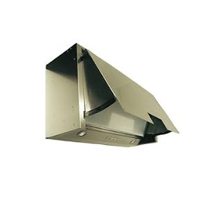 Range Hood Built-In 24\” TGR04 Stainless Steel NT AIR. Made in Italy.