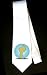 Party Decoration Necktie with geographical, map, outline, geography, Benin, region, p...