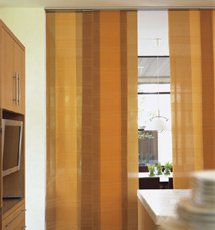 Kirsch PanelTrac Suede Panel Track Blinds