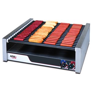 APW Wyott HRS-75 Non-Stick Hot Dog Roller Grill 30 1/2