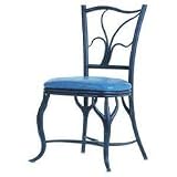 KALCO 4778GW NAPA SET OF 2 DINING CHAIR WITHOUT ARMS, SUNSET LEATHER CUSHION INCLUDED