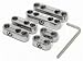 Search Our Specialty Mall : Professional Spark Plug Wire Separator Chrome Plated ABS Resin 8mm Or 9mm Wires Incl. Two 2-Wire Separators/Two 3-Wire Separators/Two 4-Wire Separators/Allen Wrench