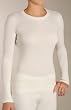 Ecoland Women's Organic Cotton Long Sleeve Fitted Crew Neck Tee - Updated!