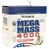 Mega Mass 4000-Weider Nutrition Group Powdered Drink Mix Weight Gainer, 9.31lb Strawberry