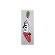 4" Ladies High Heel Striped Shoe with Bow, Pearls and Holly Christmas Ornament