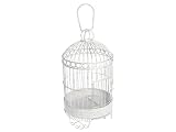 Produkt-Bild: Shabby Chic Deko Vogelk&auml;fig Vogelvoliere (WD131)